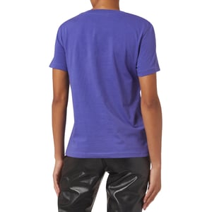 Moschino Double Question Mark Paars T-shirt