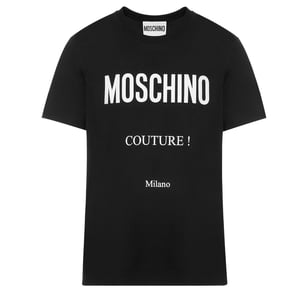 Moschino Couture Milano Svart T-shirt