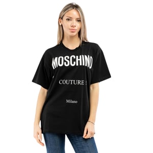 Moschino Couture Milano Svart T-shirt