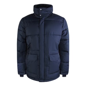 Aquascutum Active Puffer Marineblauwe Jas