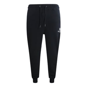 Aquascutum Active Basic Rib Track Pant Black Sweatpants