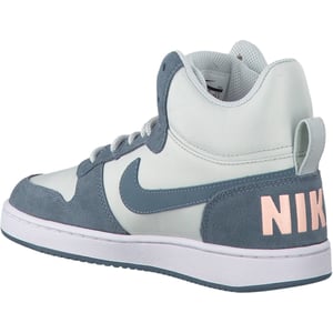 Nike Court Borough Mid Prem Zilveren Sneakers