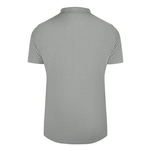 Cavalli Class Getapete Schouders Grijs Poloshirt