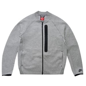 Nike Effen Grijs Trainingsjack Met Rits