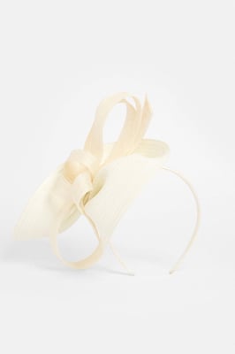 Asymmetric Bow Headband Fascinator