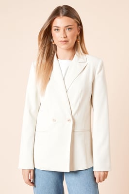 Tailored Seam Front Detail Blazer