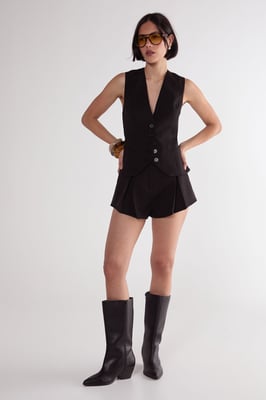 Tailored Button Through Waistcoat
