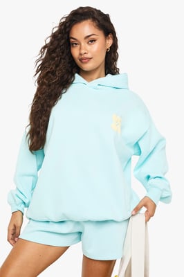 Palm Beach Puff Print Short Tracksuit