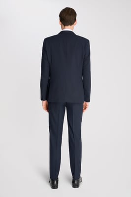 Alex Fawn Single Breasted 2 Piece Suit Navy