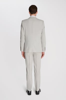 Alex Fawn Single Breasted 2 Piece Suit Light Grey