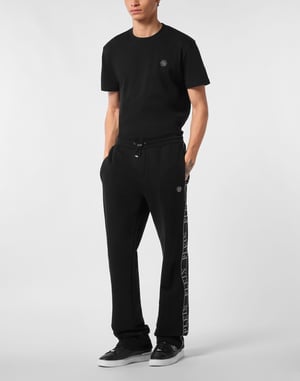 Fleece Träningsoverallbyxor Plein Tape