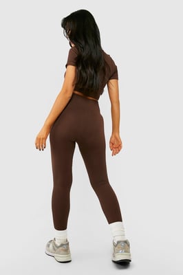 Petite Seamless Rib Leggings
