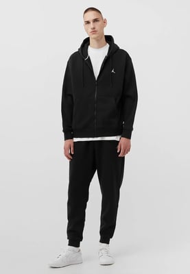 Nike Mens Black Jordan Fleece Tracksuit