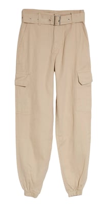 Belted Cargo Trousers