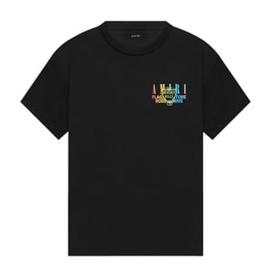 Amiri Xo Beverly Hills Svart T-shirt