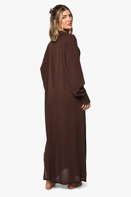Cheesecloth Maxi Beach Shirt