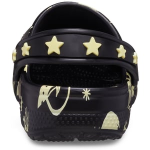 Crocs Classic Graphic Thermoplastic Black Loafers