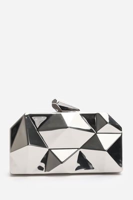 Wheres That From Womens 'Rica' Geometric Clutch Bag