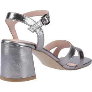 Hush Puppies Nalani Lädersandaler För Damer I Pewter