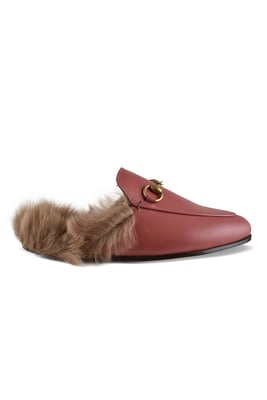 Gucci Princetown mules Rosa