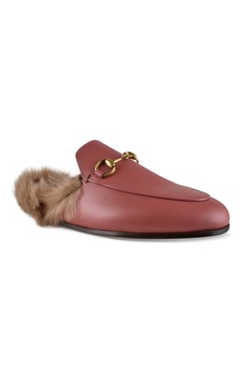 Gucci Princetown mules Rosa