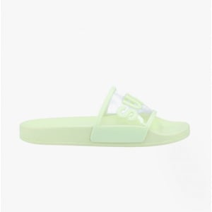 Superga 1908 Clear Identity Womens Slides Green Primrose