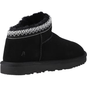 Hush Puppies Sloane Suede Women's Black Slippers