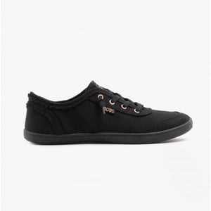 Skechers 33492/bbk Bobs B Cute Womens Slip-on Trainers Black