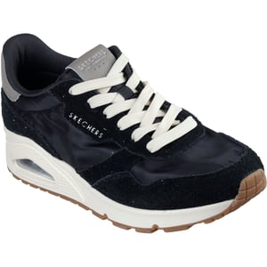Skechers Uno Vintage Dayz Damskor I Svart Läder