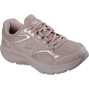 Skechers GO RUN Consistent 2.0 Advantage Lädersneakers I Ljusbrunt/guld För Kvinnor