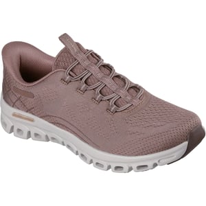 Skechers Glide-Step Elevate Amaze Textiel Damessneakers Bruin