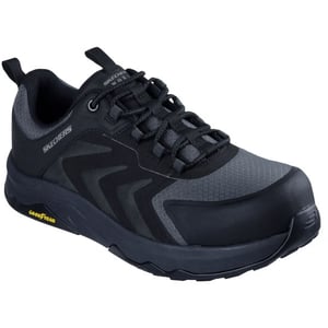 Skechers Workwear Speed-Flex Trekker Nylon Heren Zwarte Veiligheidssneakers