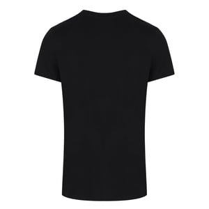 Balmain Paris Rainbow Multi Logo Black T-shirt