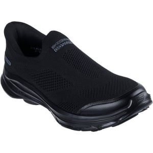 Skechers Go Walk 8 Nova Polyester Dames Zwarte Sneakers