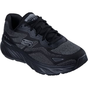 Skechers Edgeride Konzo Textiel Heren Zwarte Sneakers