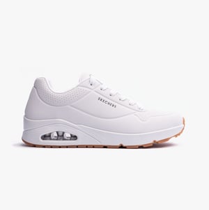 Skechers 52458/wht Uno - Stand On Air Mens Trainers White