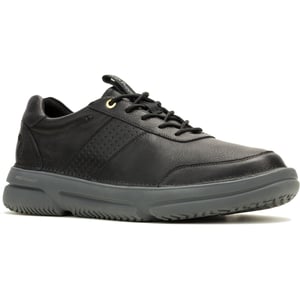 Hush Puppies Baylor Leather Men's Black Trainers