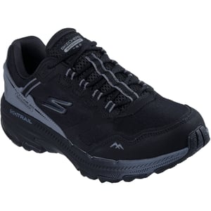 Skechers Performance Go Run Trail Altitude 2.0 Pine Ridge Leer Dames Zwarte/Grijze Wandelschoenen