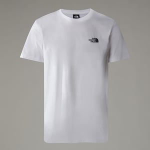 The North Face Men’s Simple Dome T Shirt & Standard Light Shorts Set in White/Black