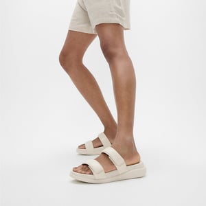 Fitflop F-mode Go Dames Slippers Parijs Beige