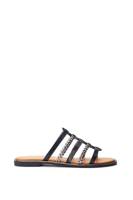 Junie Black Sandals