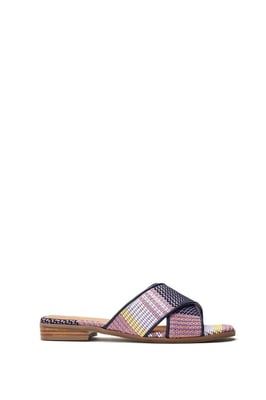 Naela Navy Sandals