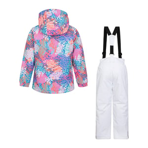 Mountain Warehouse Kinder/Kinder bedrukte Ski jas & broek (Roze)