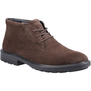Hush Puppies Marsden Suède Heren Bruine Enkellaarzen