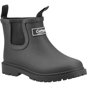 Cotswold Barton TPR+Neopreen Zwarte Gummlaarzen