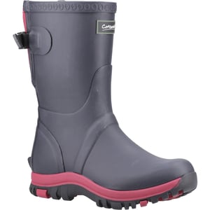 Cotswold Realm Rubberen Dames Regenlaarzen Marineblauw/roze