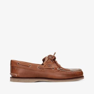 Timberland Classic Boat 2-eye Mens Wide Full Grain Boat Shoes Brown