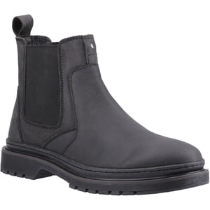 Hush Puppies Jamie Läder Herrsvarta Stövlar
