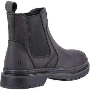Hush Puppies Jamie Läder Herrsvarta Stövlar
