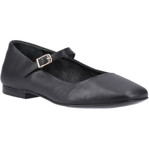 Hush Puppies Pasha Damers Svarta Läderskor